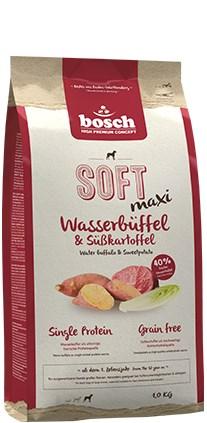 Hundefoder Bosch Soft Maxi – Vandbøffel & Sød kartoffel 12,5 kg