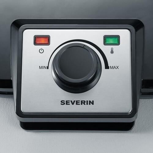 Vaffeljern – SEVERIN WA 2106, 2 hjertevafler, 1.200 W, sort