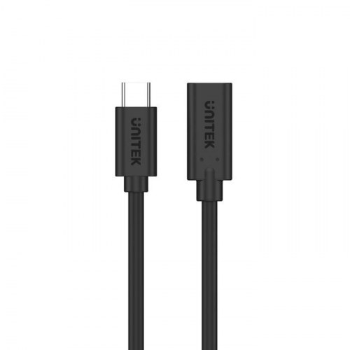 USB-C forlængerkabel 5 m – UNITEK USB 3.2 Gen 2, sort