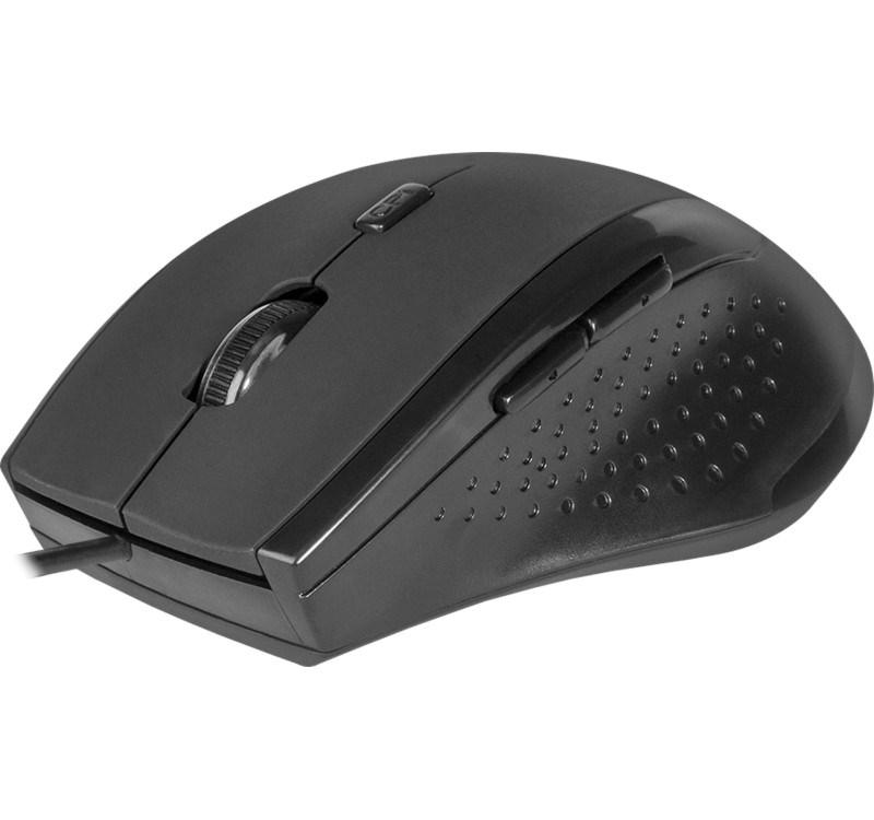Computer­mus Defender Accura MM-362, optisk, 1600 DPI, sort