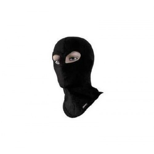 Balaklava i bomuld - Polandex MB-02, sort, one size