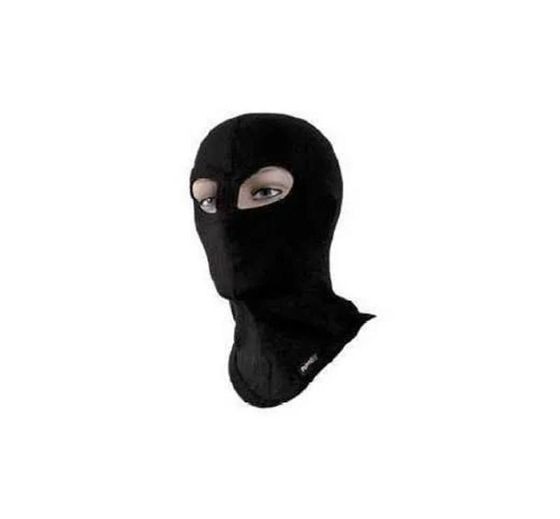Balaklava i bomuld - Polandex MB-02, sort, one size