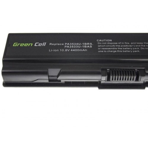Bærbar-batteri til Toshiba – Green Cell TS01, 11,1 V 4400 mAh (Li‑ion)
