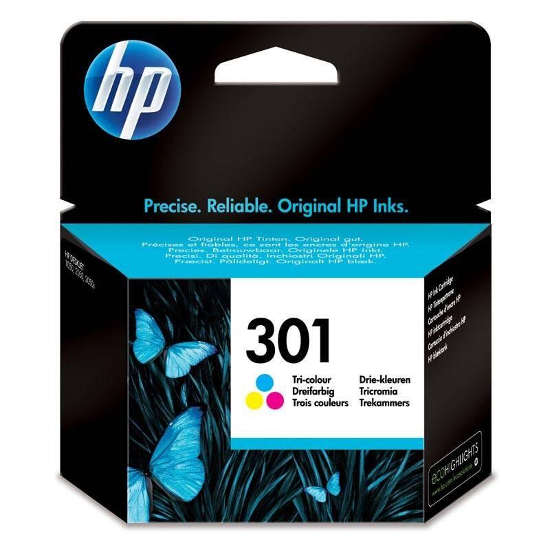 Blækpatron HP 301 farve - original tri-colour