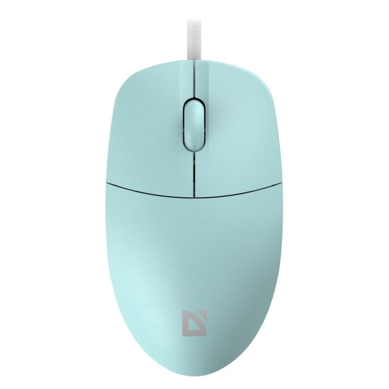 Computer mus med kabel Defender Azora MB-241 - mint, 1200 DPI