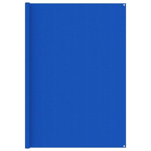 Telttæppe 250x350 cm blå