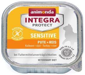 Vådfoder til kat – animonda Integra Protect Sensitive kalkun med ris 100 g