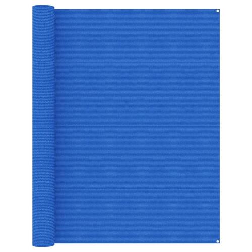 Telttæppe 250x500 cm blå