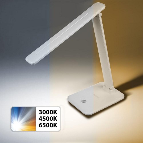 LED bordlampe Maclean – dæmpbar, justerbar, 9 W, IP20, 3000K/4500K/6500K (hvid)