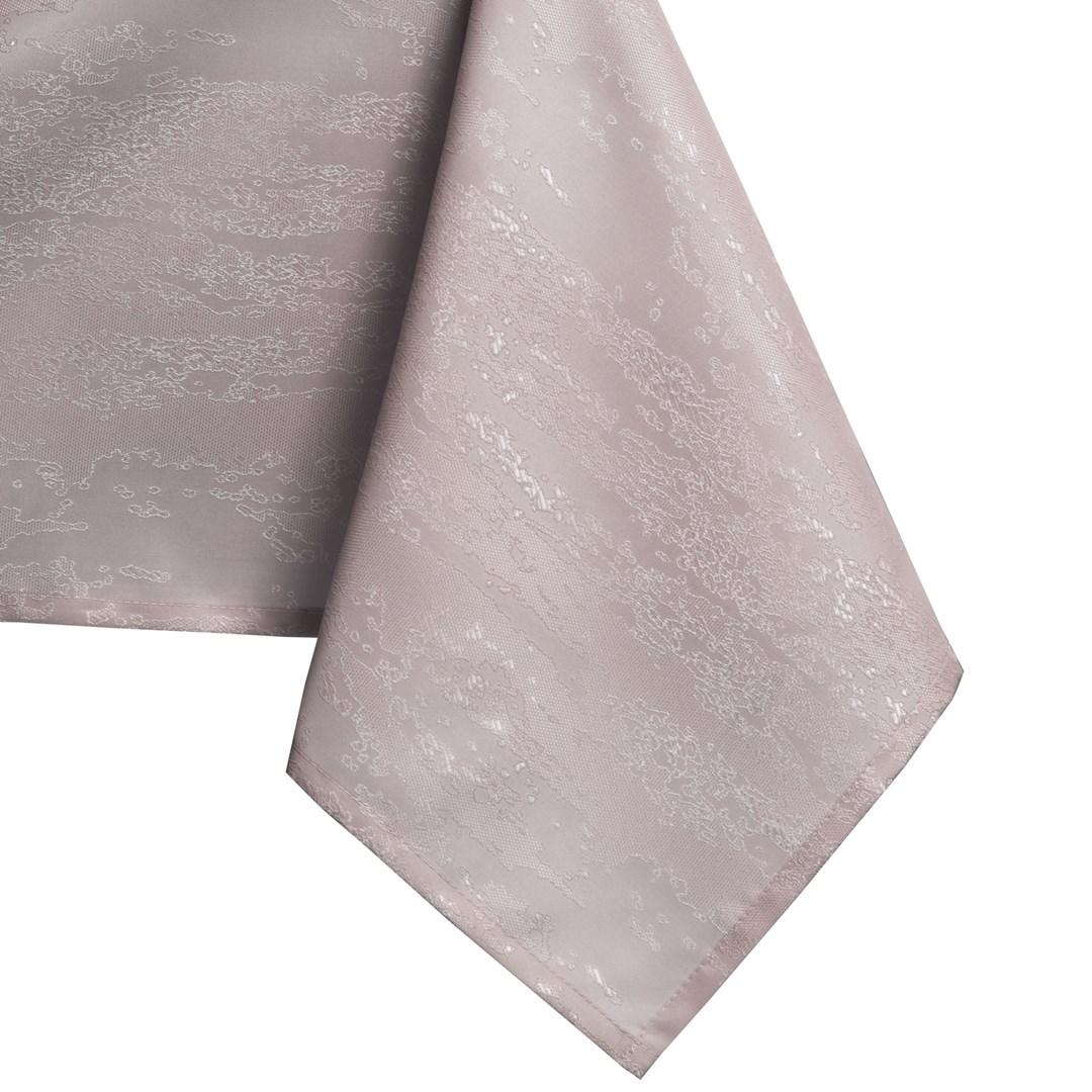 Dug vandafvisende 140x340 cm AmeliaHome Vesta - pudderlyserød, præget