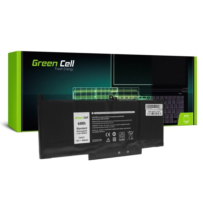 Laptop batteri Green Cell til Dell – 44 Wh, 7,6 V (Li‑Pol)