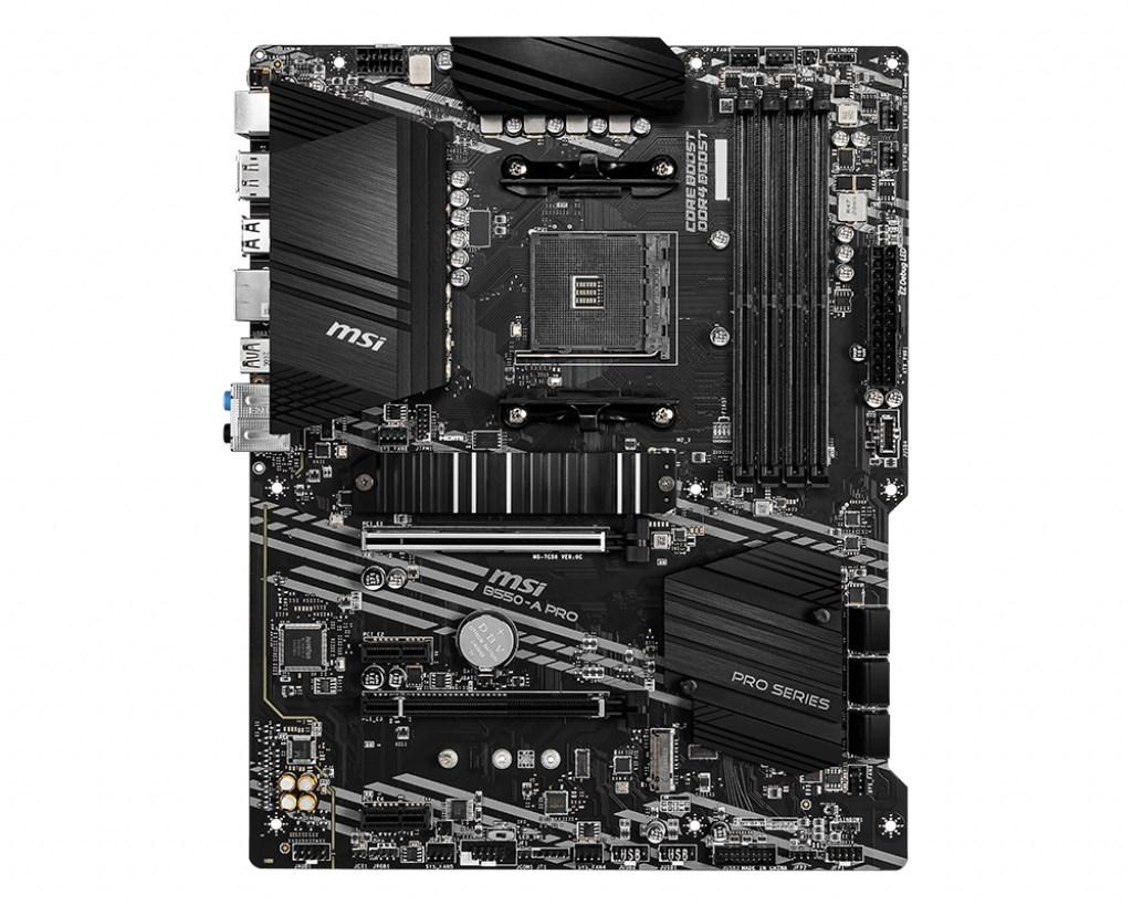 Bundkort MSI B550-A PRO - AMD B550, Socket AM4, ATX billede