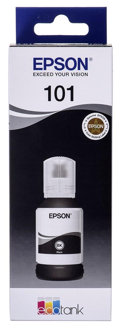 Blæk til printer – Epson 101 EcoTank, sort, original, 127 ml billede