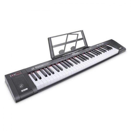 Keyboard 61 tangenter til børn – MQ 6151L med mikrofon og LED