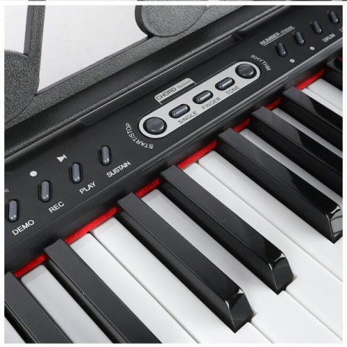 Keyboard 61 tangenter til børn – MQ 6151L med mikrofon og LED