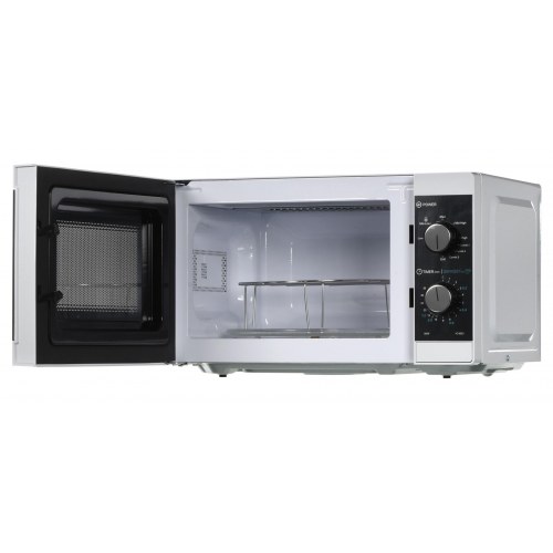 Mikrobølgeovn med grill - Sharp YC-MG01E-W, 20 l, 800 W, sort/hvid