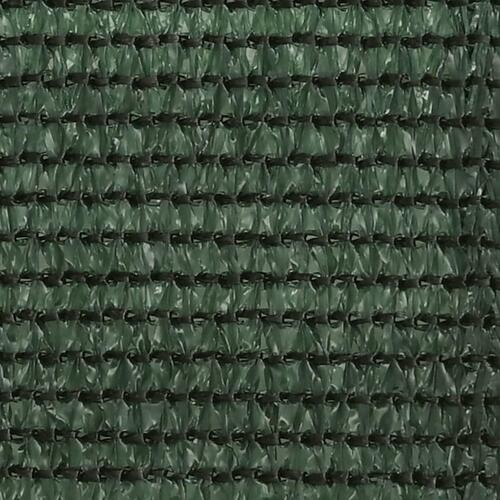 Altanafskærmning 120x400 cm HDPE mørkegrøn