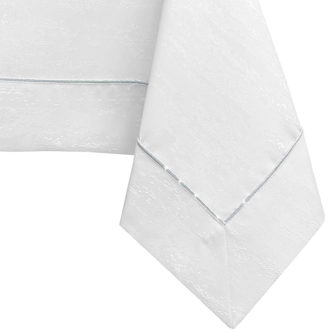 Dug hvid præget 110x240 - AmeliaHome Vesta