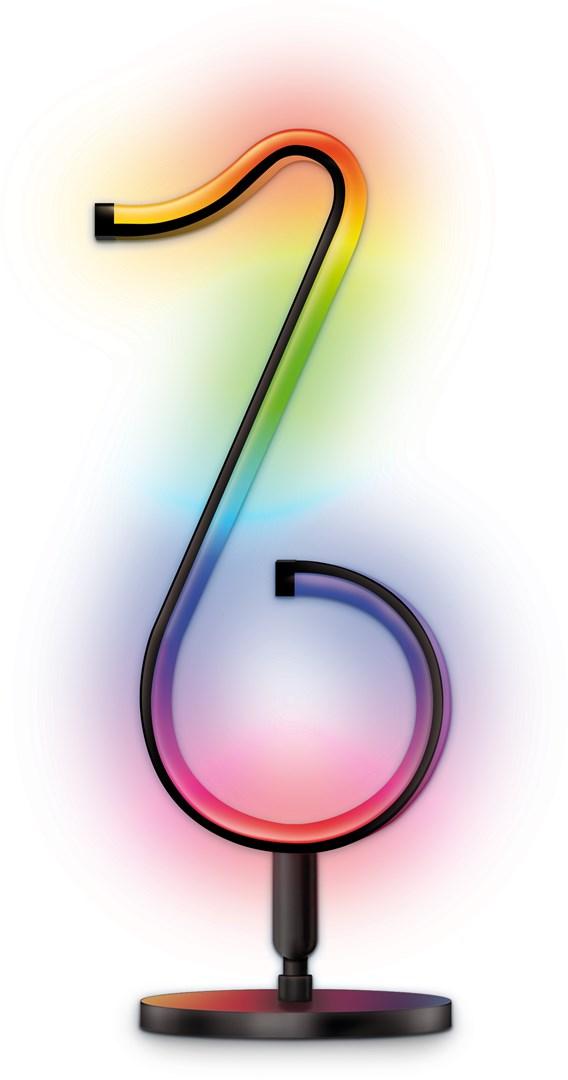 Bordlampe RGB LED - Activejet MELODY med fjernbetjening og app (Bluetooth)