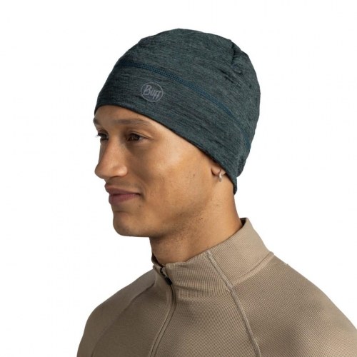 Hue i merinould – Buff Lightweight Beanie, mørkegrøn