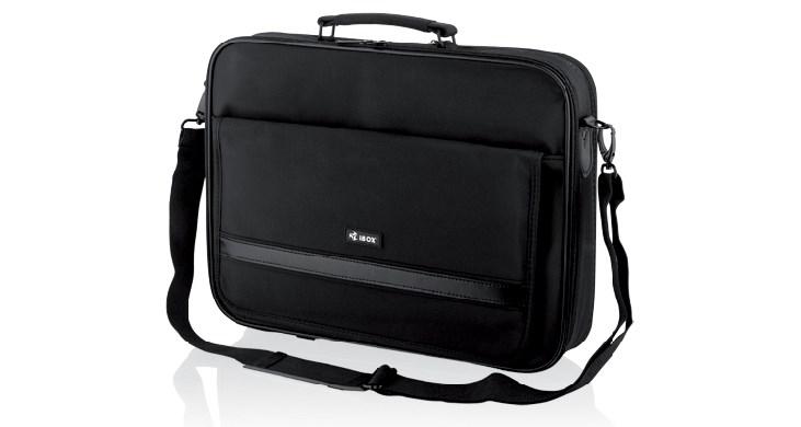 Computertaske 15,6" - iBox NB10, sort skuldertaske billede