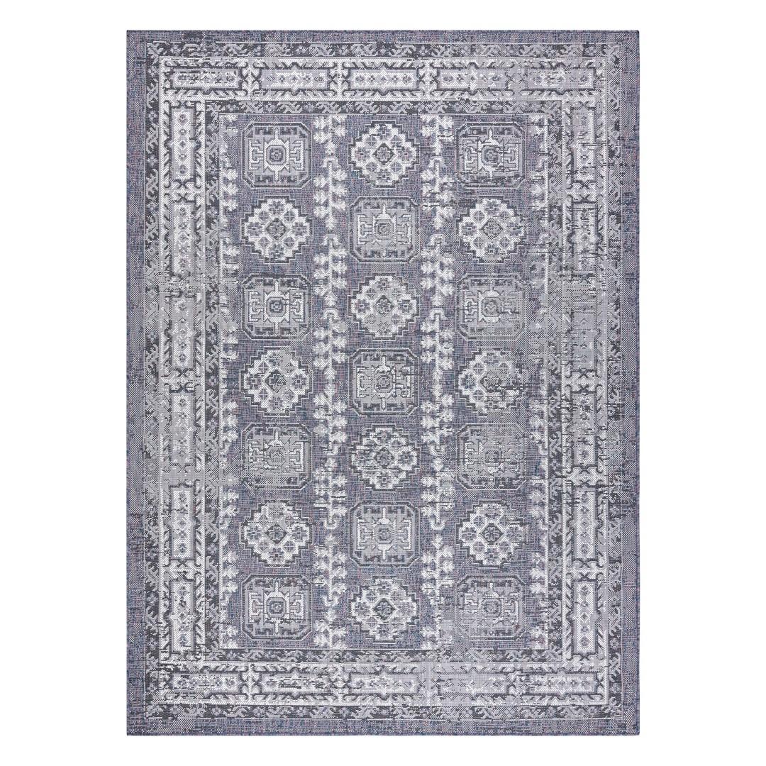Gulvtæppe - Hakano Vinea Ornament, blå 120×170 cm
