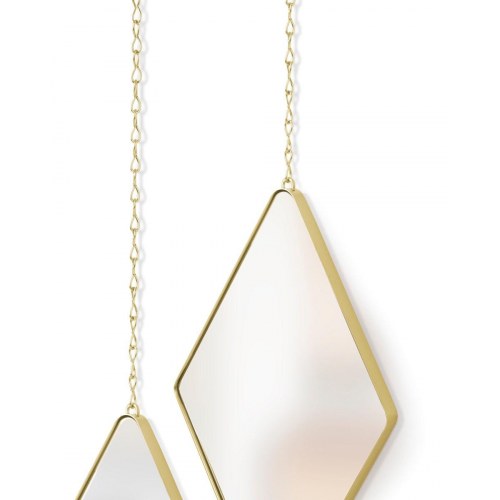 Vægspejl Umbra Dima – højdejusterbart design