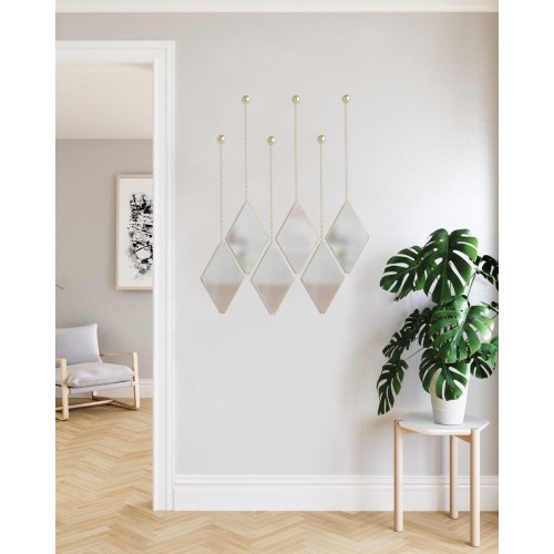 Vægspejl Umbra Dima – højdejusterbart design