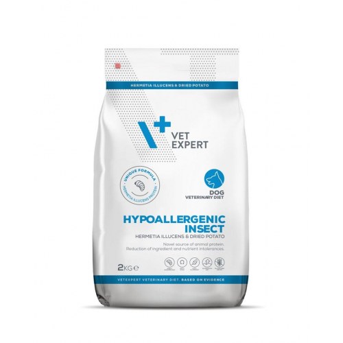 Hundefoder tørfoder - VetExpert Veterinary Diet Hypoallergenic Insect, 2 kg