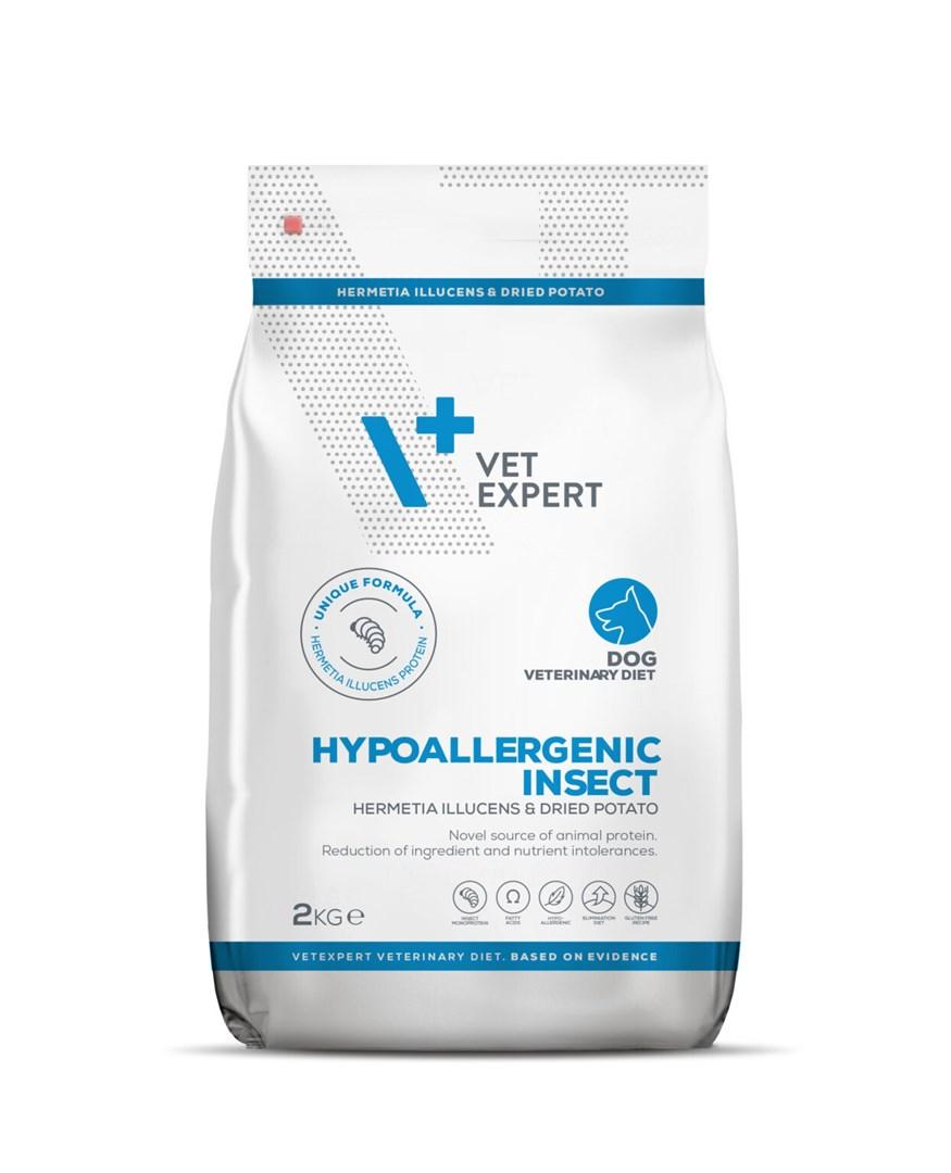 Hundefoder tørfoder – VetExpert Veterinary Diet Hypoallergenic Insect, 2 kg