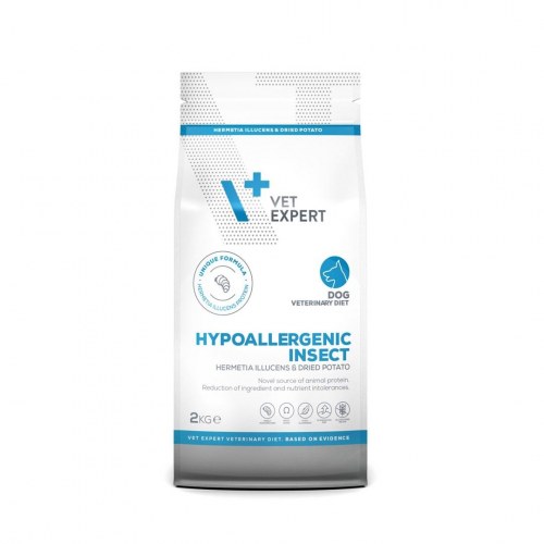 Hundefoder tørfoder - VetExpert Veterinary Diet Hypoallergenic Insect, 2 kg