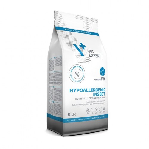 Hundefoder tørfoder - VetExpert Veterinary Diet Hypoallergenic Insect, 2 kg