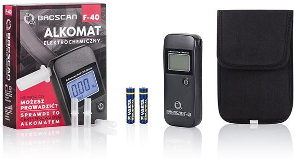 Alkoholtester BACSCAN F-40 (elektrokemisk)