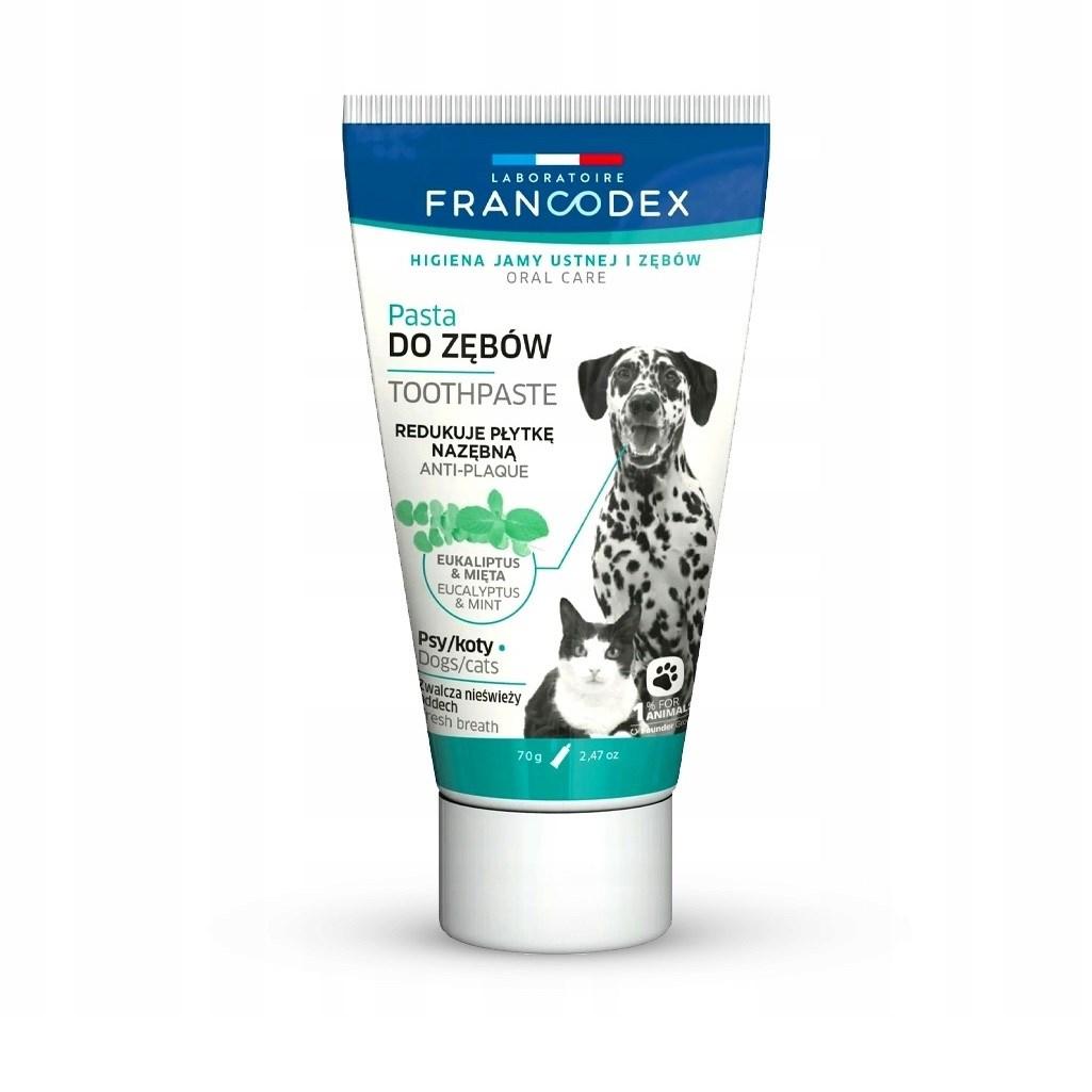 Tandpasta til hund og kat - FRANCODEX 70 g