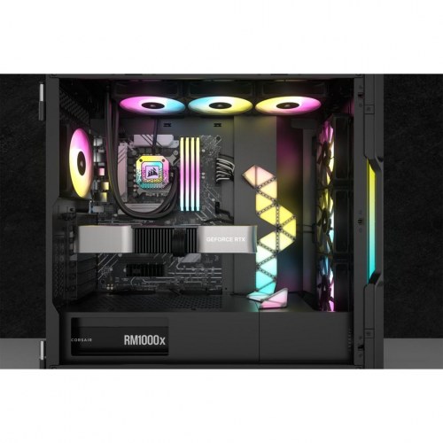 Vandkøler til CPU Corsair iCUE H150i Elite Capellix XT 360 mm, 3×120 mm, sort