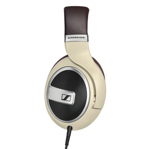 Høretelefoner Sennheiser HD 599 - hovedbøjle, brun/elfenben