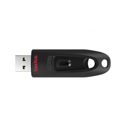 USB flashdrev SanDisk Ultra 128 GB - USB Type‑A 3.2 Gen 1, sort