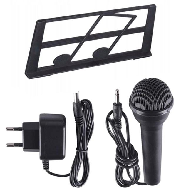 Keyboard til børn SUPRIMO 6109L - 61 tangenter med mikrofon og læringsfunktion