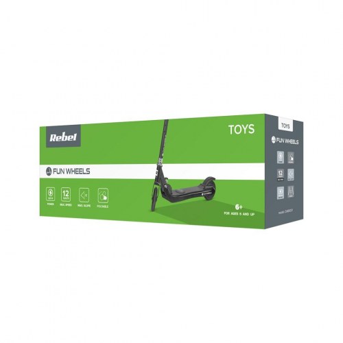 El-løbehjul Rebel Fun Wheels – hvid