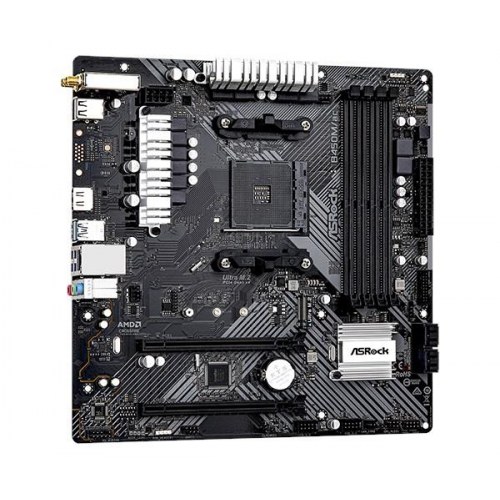 Bundkort micro ATX Asrock B450M/AC R2.0