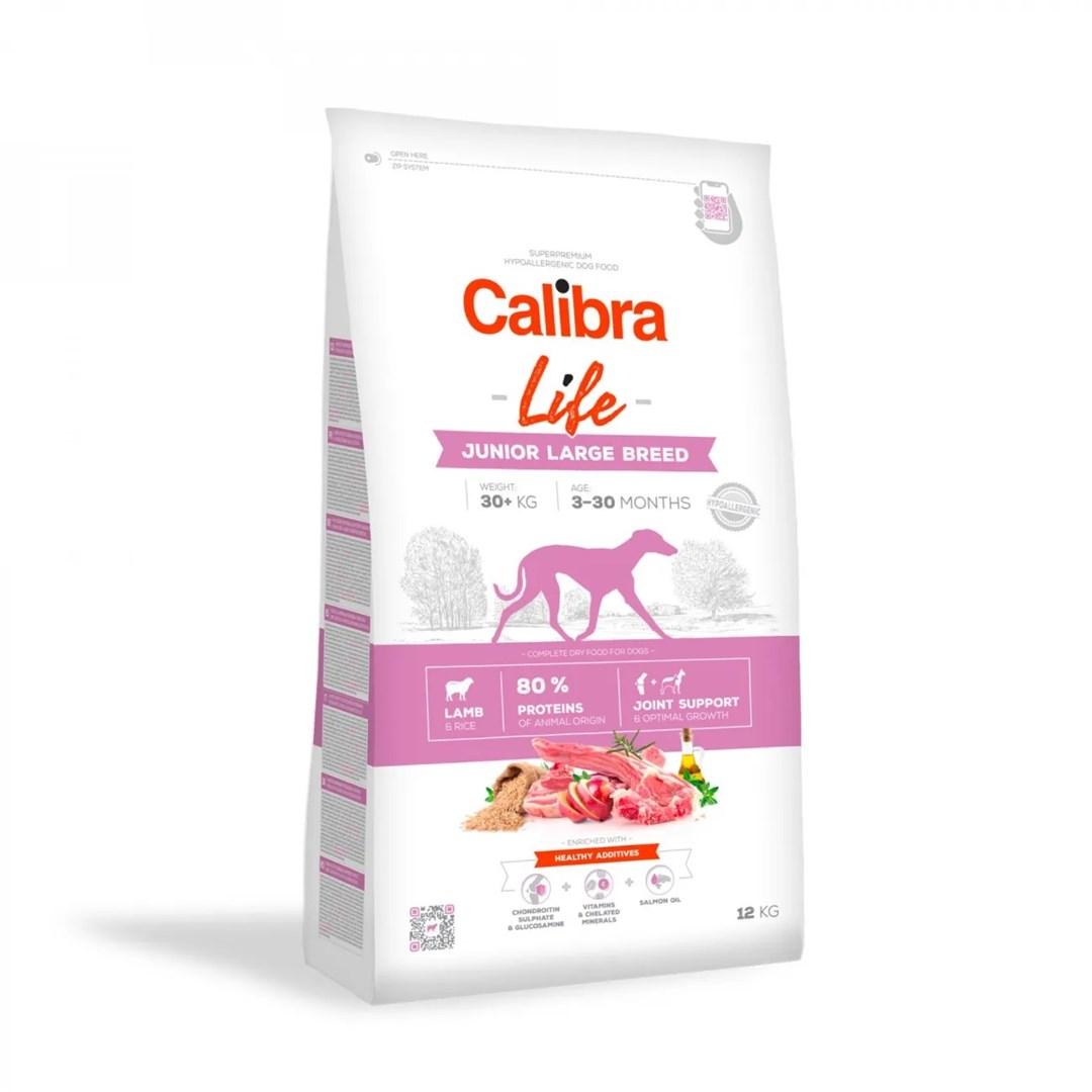 Hundefoder tørfoder Calibra Life Junior Large Breed Lam 12 kg