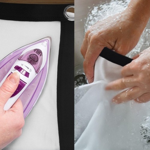 Projektor lærred 150" Maclean – 330×187 cm, 16:9 kant, ophængskroge