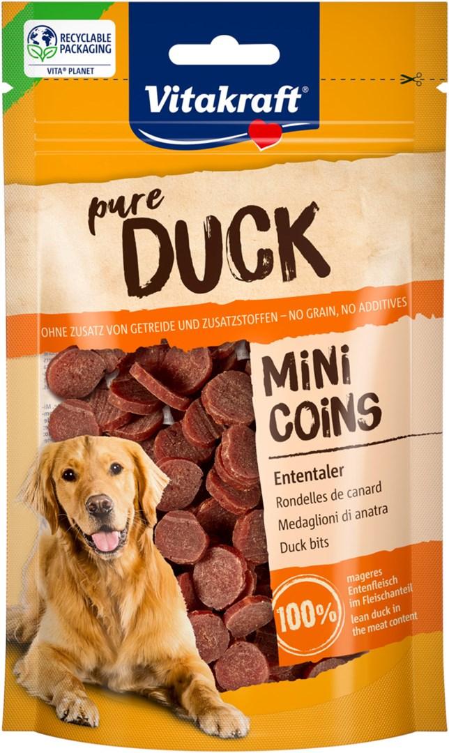 Vitakraft Pure Duck fileter - hundegodbid, 80 g