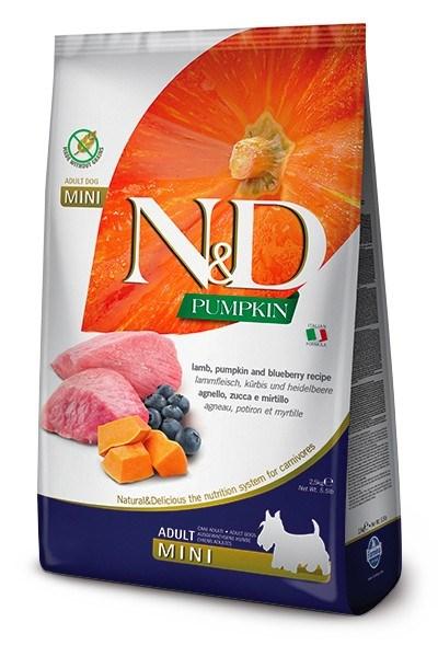 Farmina N&D Pumpkin sucha karma dla psów doroslych ras malych z jagniecina 7kg