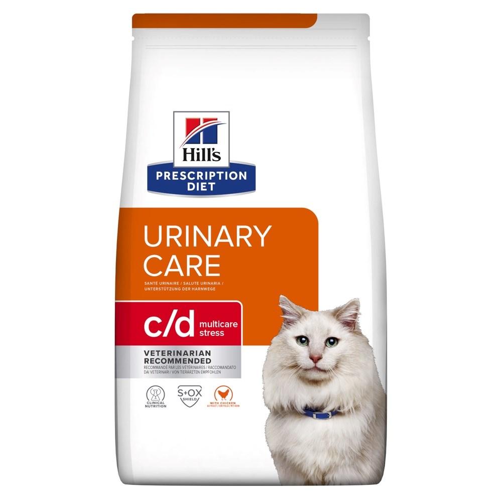 Kattemad tørfoder – Hill's Prescription Diet c/d Multicare Stress Kylling 1,5 kg