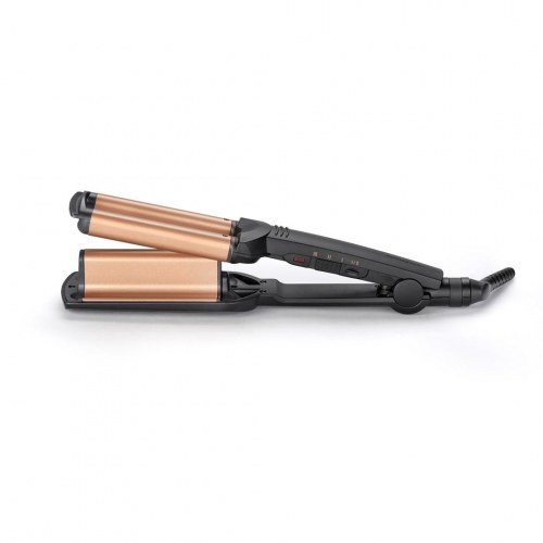 Bølgejern – Babyliss Deep Waves, varm sort/kobber, 2,5 m ledning