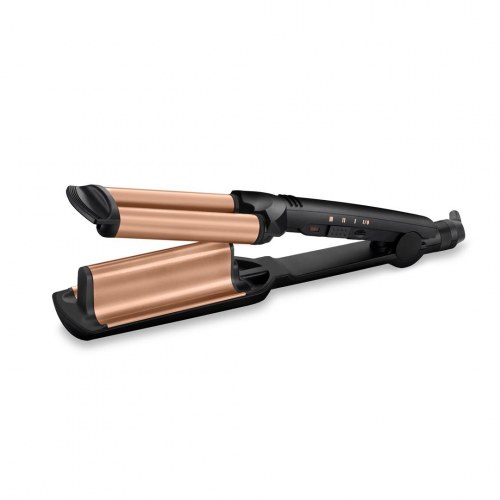 Bølgejern – Babyliss Deep Waves, varm sort/kobber, 2,5 m ledning