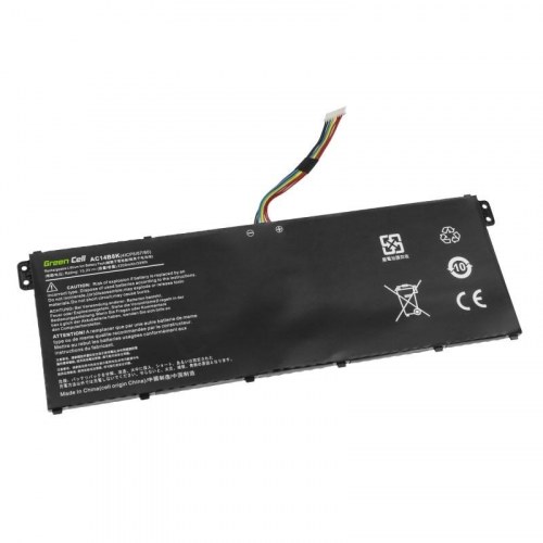 Laptop-batteri Acer – Green Cell AC72, 15,2 V 32 Wh (LiPo)