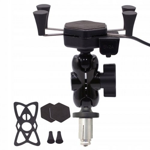 Mobilholder til motorcykel FreedConn MC7C med BM2R styrbeslag