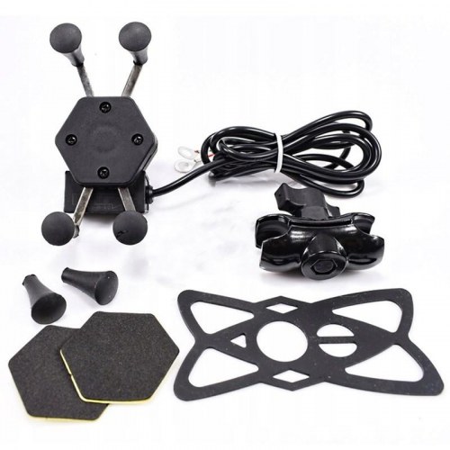 Mobilholder til motorcykel FreedConn MC7C med BM2R styrbeslag